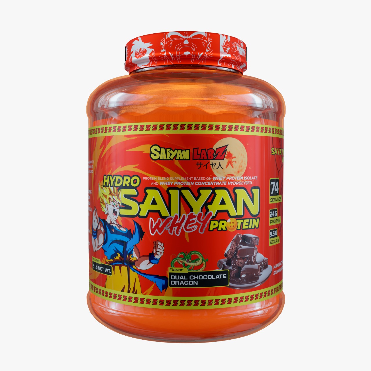 HYDRO SAIYAN WHEY PROTEIN 5LBS